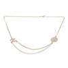 Image 2 : Chanel Silver Coin Mademoiselle Necklace