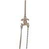 Image 4 : Chanel Silver Coin Mademoiselle Necklace