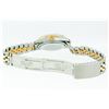 Image 8 : Rolex Mens 2T Champagne Diamond & Emerald Datejust 36MM