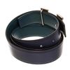Image 3 : Hermes Blue Leather H Belt