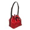 Image 2 : Louis Vuitton Red Epi Leather Noe PM Bucket Bag