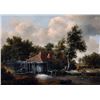 Image 1 : Meindert Hobbema - A Watermill