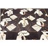 Image 2 : Chanel Black White Silk Chanel Scarf