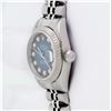 Image 8 : Rolex Ladies Quickset Blue Vignette Diamond Datejust Wristwatch 26MM