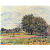 Image 1 : Alfred Sisley - Walnut Trees in the Sun, in Early October