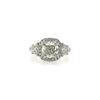 Image 1 : 4.28 ctw Diamond Ring - 14T White Gold