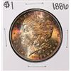 Image 1 : 1886 $1 Morgan Silver Dollar Coin Amazing Toning