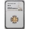 Image 1 : 2016 $5 American Gold Eagle Coin NGC MS70