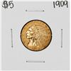 Image 1 : 1909 $5 Indian Head Half Eagle Gold Coin