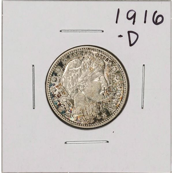 1916-D Barber Quarter Coin