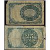 Image 2 : Lot of 5th Issue Ten & Twenty-Five Cents Fractional Currency Notes