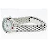 Image 8 : Rolex Ladies Stainless Steel White Index Ruby and Diamond Datejust Wristwatch