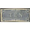 Image 2 : 1864 $10 Confederate States of America Note