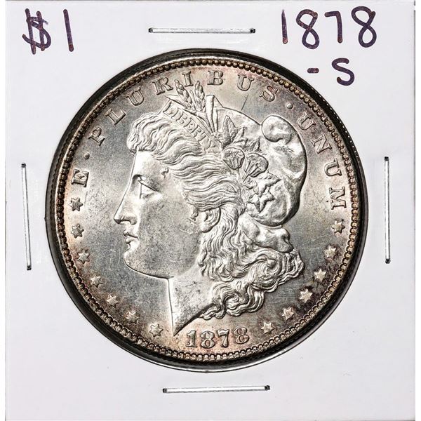 1878-S $1 Morgan Silver Dollar Coin