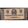 Image 1 : 1863 $1 Confederate States of America Note