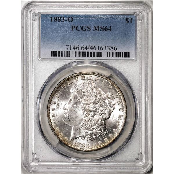 1883-O $1 Morgan Silver Dollar Coin PCGS MS64