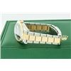 Image 4 : Rolex Mens Two Tone Black Index Datejust Wristwatch