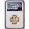 Image 1 : 2022 $10 American Gold Eagle Coin NGC MS70 FDOI Reagan Legacy Series Signature