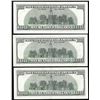 Image 2 : Lot of (3) 2003 $100 Federal Reserve Star Notes