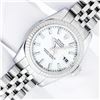 Image 2 : Rolex Ladies Stainless Steel White Index Datejust Wristwatch