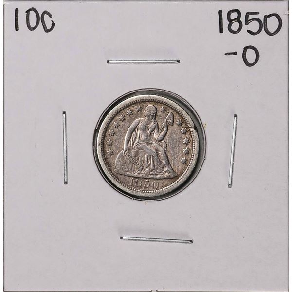 1850-O Seated Liberty Dime Coin