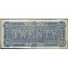 Image 2 : 1864 $20 The Confederate States of America Note