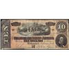 Image 1 : 1864 $10 Confederate States of America Note