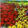 Image 2 : Tamara Spolianski "Flower Landscape I" Limited Edition Serigraph On Paper