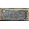 Image 2 : 1864 $10 Confederate States of America Note