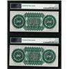 Image 2 : Lot of (2) 1872 $20 State of South Carolina Obsolete Note PMG Gem Uncirculated 66EPQ