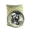 Image 1 : Roll of (20) Proof 1962 Franklin Half Dollar Coins