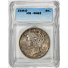 Image 1 : 1934-D $1 Peace Silver Dollar Coin ICG MS62