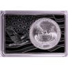 Image 2 : 2012 $1 American Silver Eagle Coin & 2oz Silver Bar Set