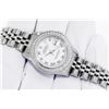 Image 3 : Rolex Ladies Stainless Steel White Roman Diamond Datejust Wristwatch