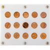 Image 2 : Set of 1950-1964 Proof Lincoln Wheat Cent Coins in Capital Plastic Holder