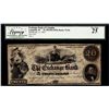 Image 1 : 1854 $20 Exchange Bank of Columbia South Carolina Obsolete Note Legacy Very Fine 25