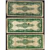 Image 2 : Lot of (3) 1923 $1 Silver Certificate Notes