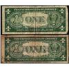 Image 2 : Lot of 1935A $1 Hawaii & North Africa WWII Emergency Issue Silver Certificate Notes