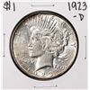 Image 1 : 1923-D $1 Peace Silver Dollar Coin