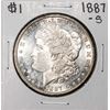 Image 1 : 1887-S $1 Morgan Silver Dollar Coin