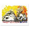 Image 1 : Tom Everhart "Blow Dry" Limited Edition Lithograph On Paper