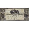 Image 1 : 1844 $5 Susquehanna County Montrose, PA Obsolete Note