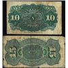 Image 2 : Lot of 1863 Fourth Issue 10 & 15 Cents Fractional Currency Notes