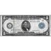 Image 1 : 1914 $5 Federal Reserve Note Boston