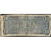 Image 2 : 1864 $10 Confederate States of America Note