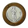 Image 1 : .999 Silver Pioneer Hotel & Gambling Hall $10 Casino Limited Edition Gaming Token