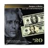 Image 1 : Series 2001/2004 $20 Federal Reserve Notes Designs in Motion Set Matching Serial #'s