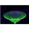 Image 1 : Large Uranium Glass Bowl (Chip on Edge)