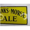 Image 3 : *Porcelain Fairbanks-Morse Scale Sign (24x10)