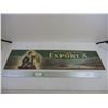 Image 1 : *Export "A" Cardboard Advertising Sign (39.5x11 Plastic Front)